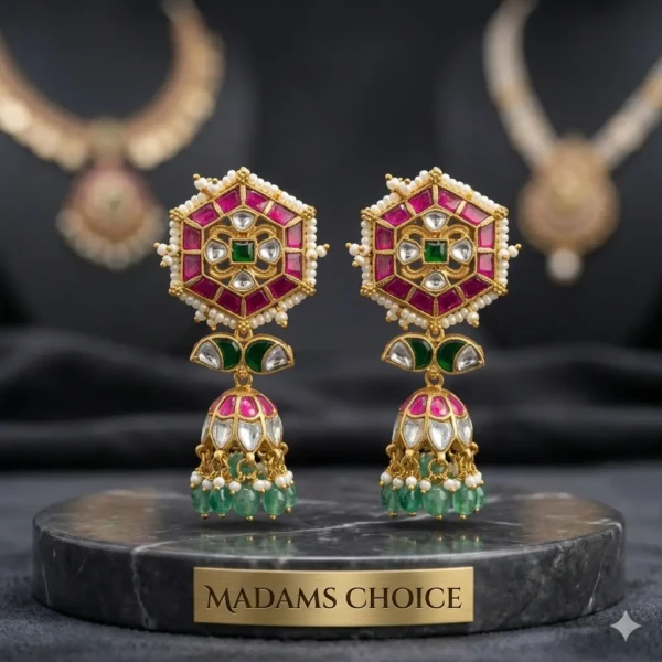 Jadau Jhumka